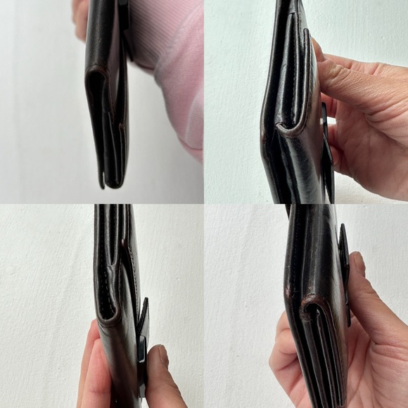 Gucci Dark Brown Leather Long Wallet - Picture 14 of 15